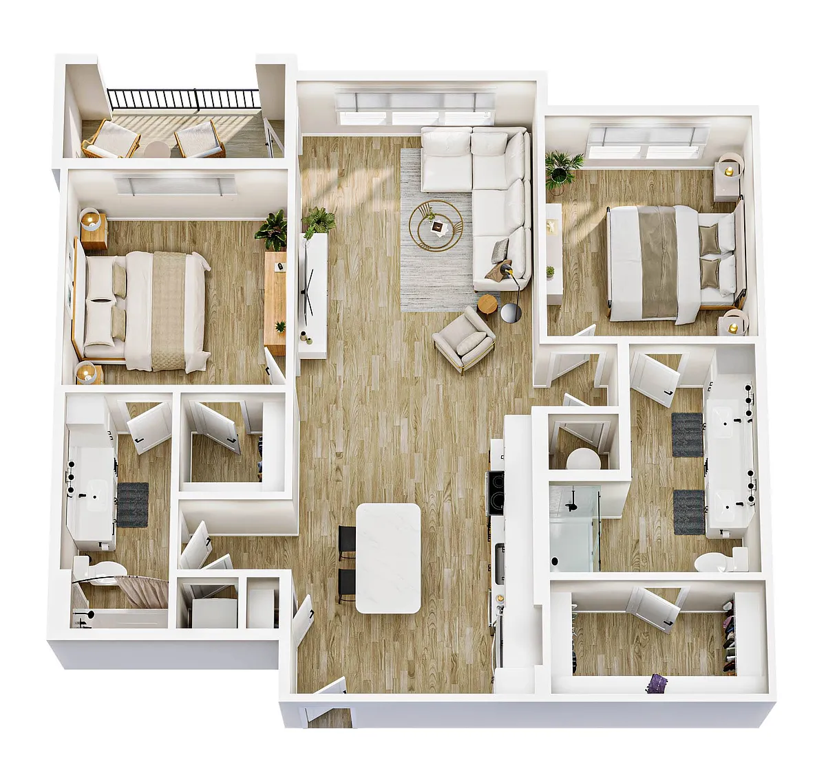 Floor plan B2A