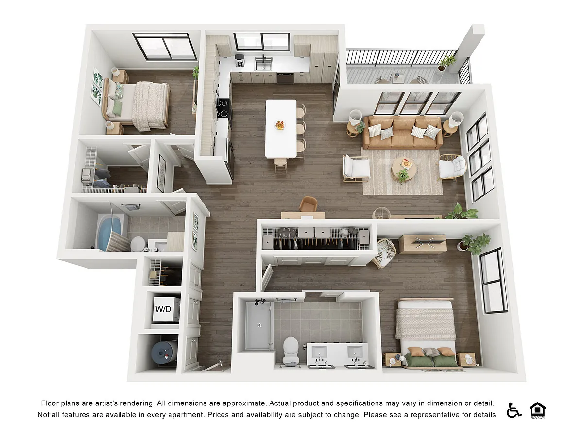 Floor plan 2C