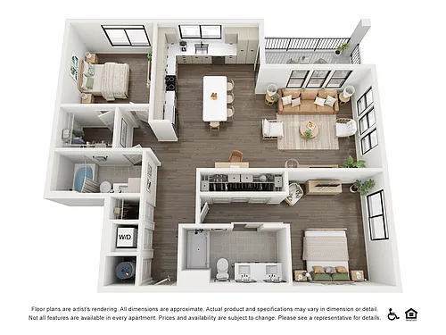 Floor plan 2C