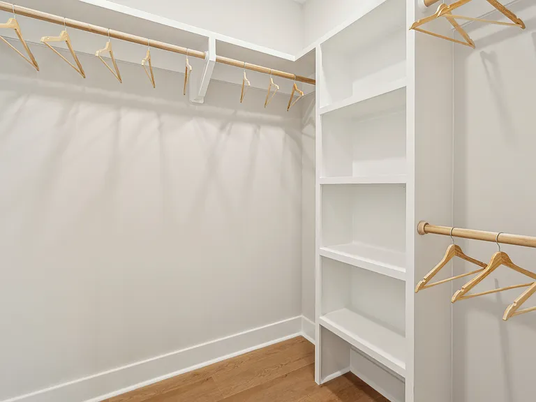 Primary walk-in closet