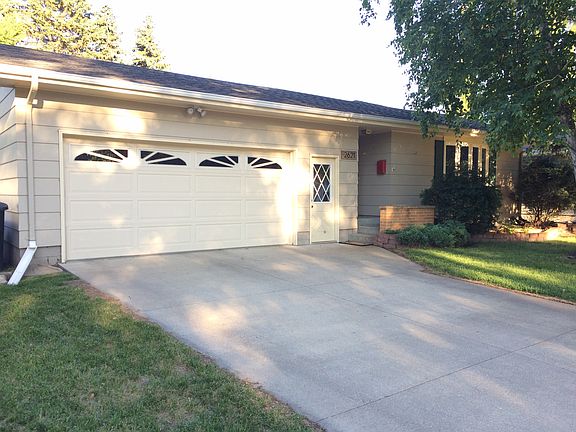 Attached double garage
