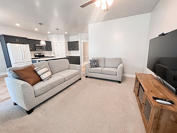 Common Living Spaces: Livingroom and Kitchen