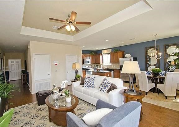 Photo of Centex Model Home with Same Floor Plan, Not of Actual Home Listed