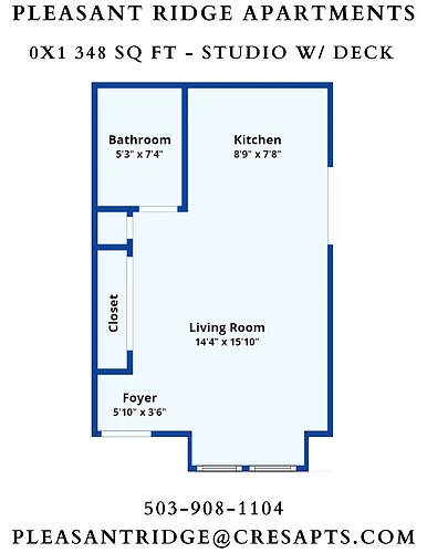 Floor plan Studio