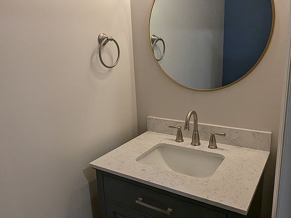 Downstairs half bath