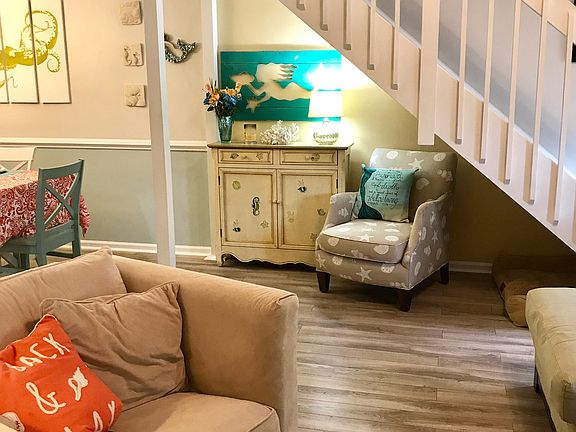 Little nook under stairs