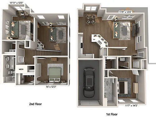 Floor plan BT3-L-Signature