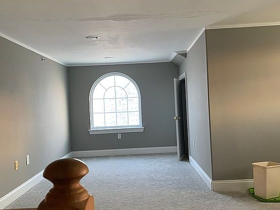 loft area with full bathroom