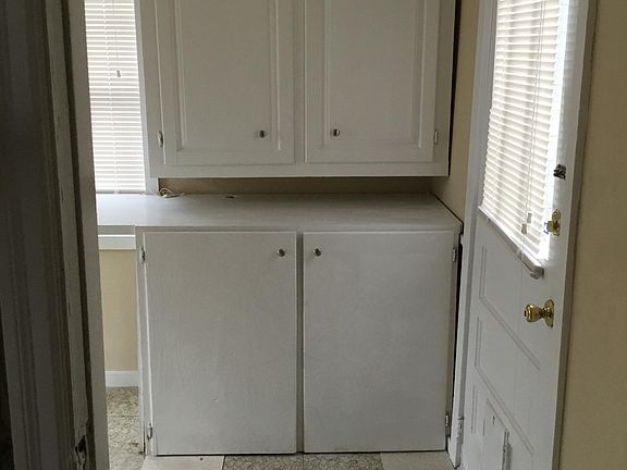 Storage in laundry room