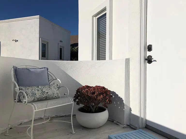 Guest house front door