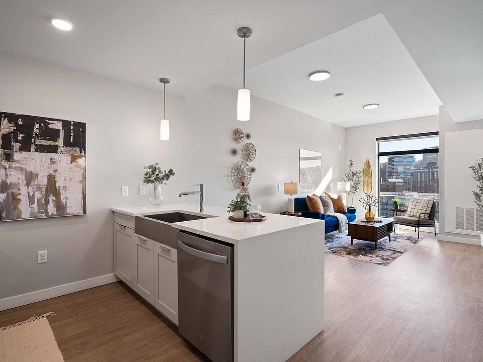 Experience seamless living with open-concept designs, merging kitchen and living spaces.