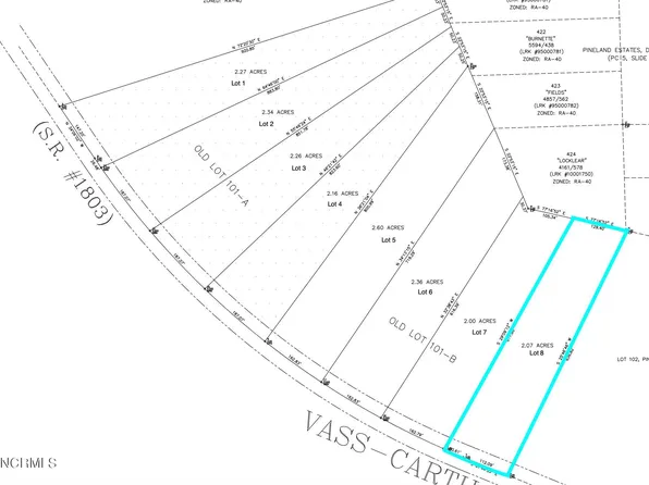 Lot 8 Vass Carthage Road, Carthage, NC 28327