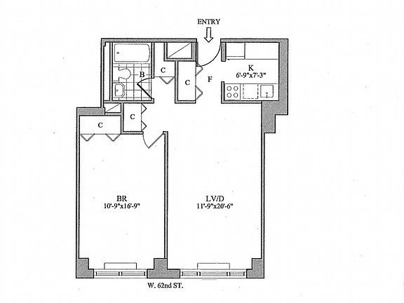 2nd image of 30 W 63rd St APT 3E
