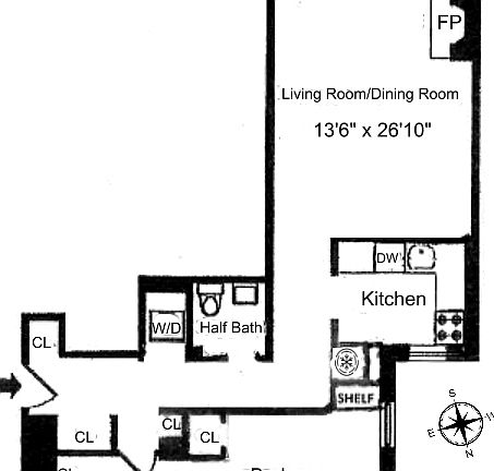 2nd image of 303 W 80th St APT 3B