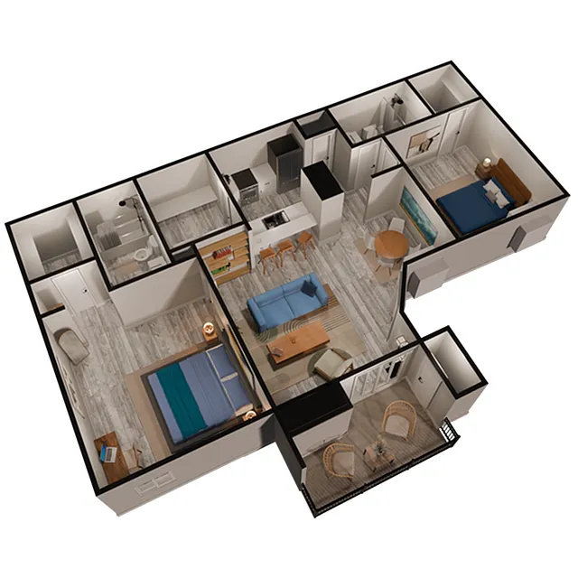Floor plan B3 Classic