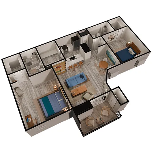 Floor plan B3 Silver