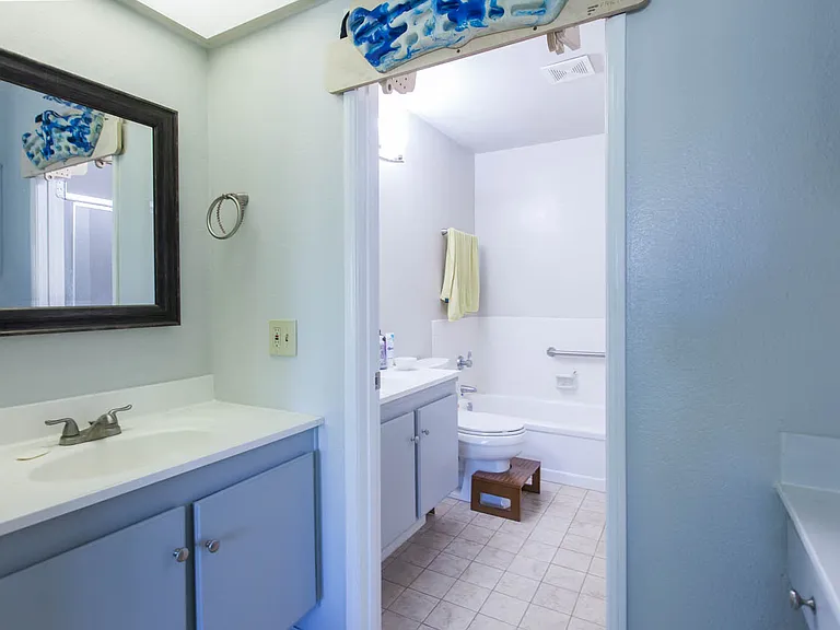Master bathroom powder room