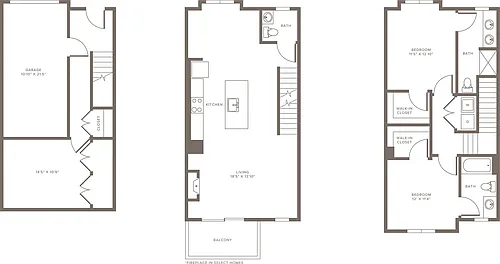 Floor plan TH2
