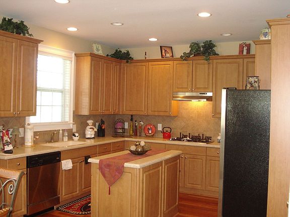 kitchen with prep island