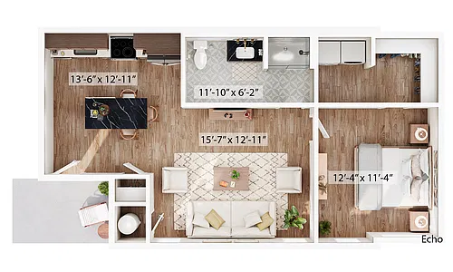 Floor plan Echo