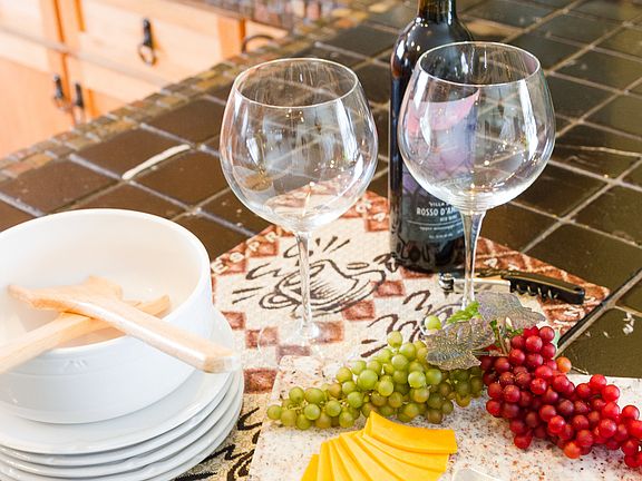 Stone and tile countertops