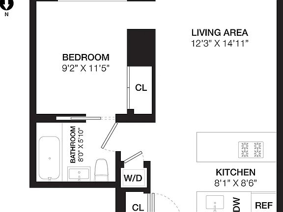 2nd image of 135 N 11th St APT 6J