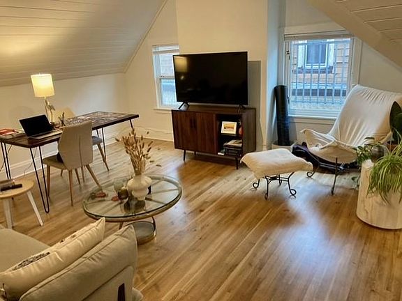 Living room with gorgeous hardwood floors