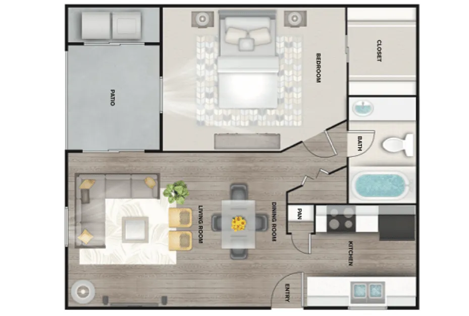 Floor plan A1