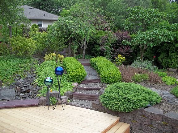 Water Feature and Pathway