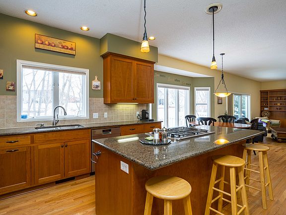 Kitchen to Family Room view