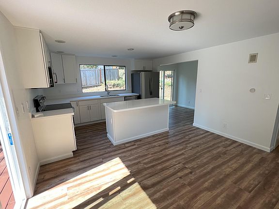 Island quartz countertop with seating