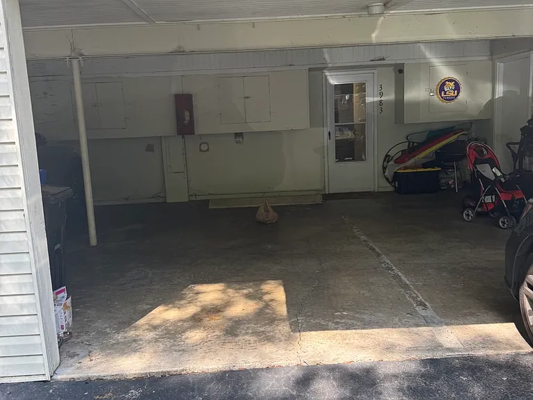 covered parking space