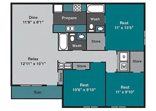 Floor plan Birch