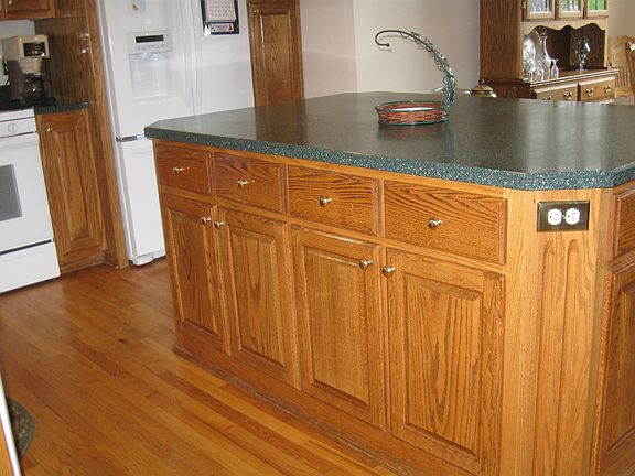 Storage Island Main Kitchen