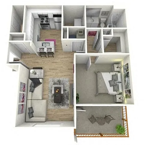 Floor plan MUNDY Renovated