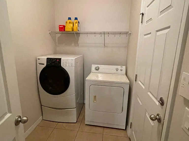 Laundry room, washer and dryer included!