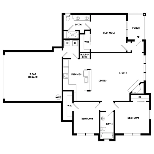 Floor plan Bronze