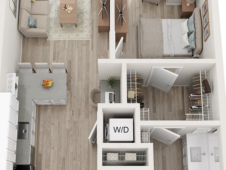 Plan A10 | 1BR/1BA