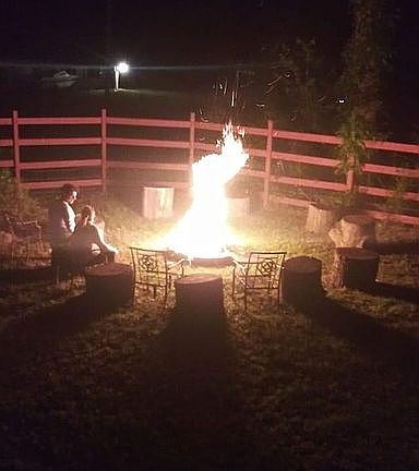 Firepit area
