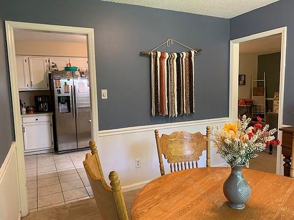 dining room looking into kitchen