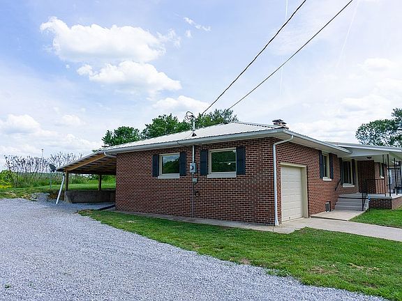 view from second driveway