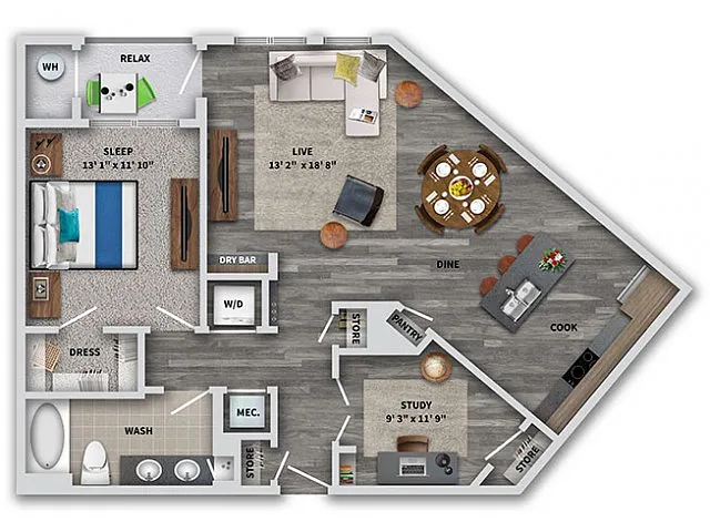 Floor plan B5