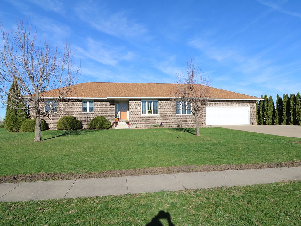 Home front facing east