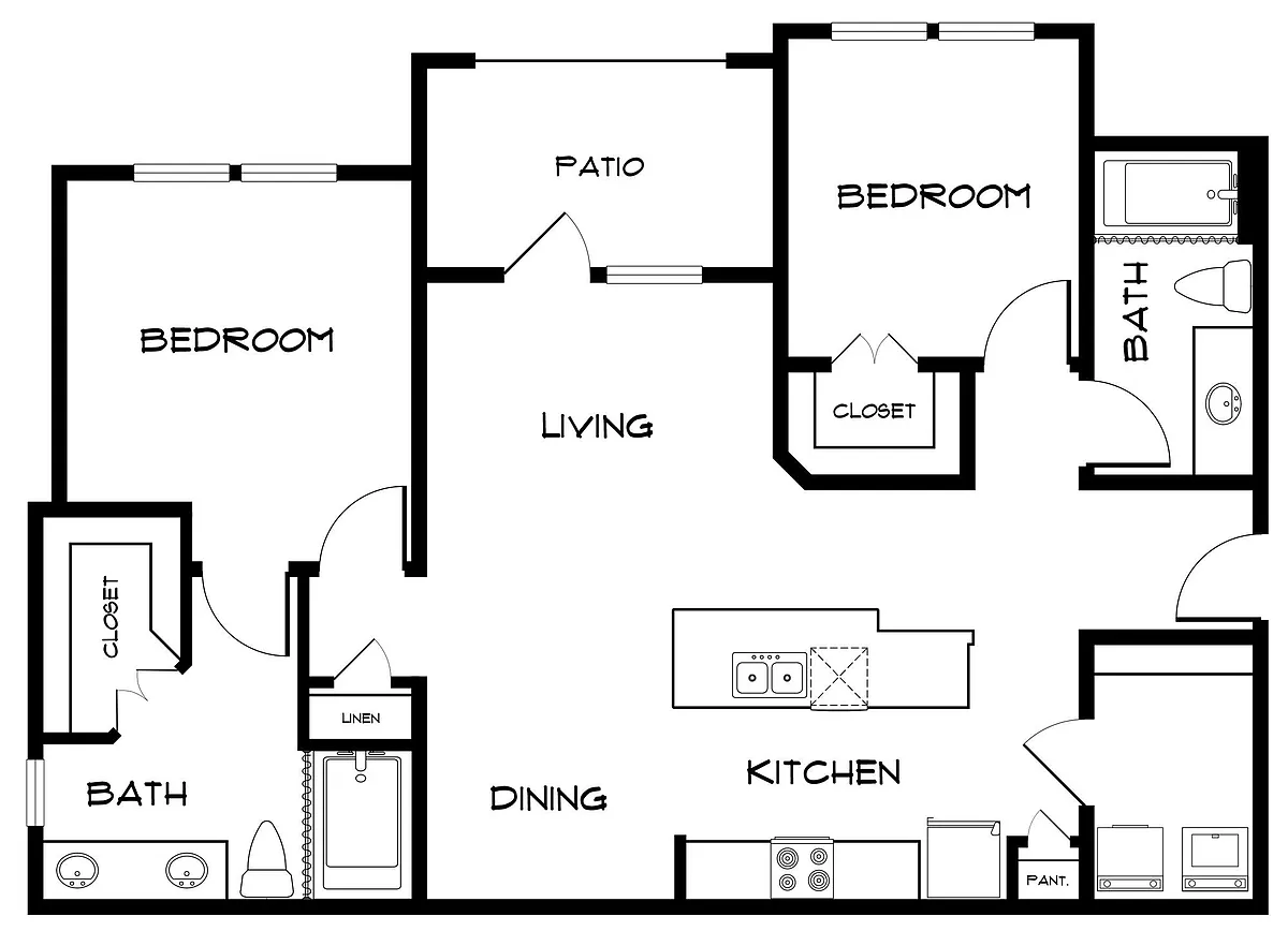 Floor plan B2