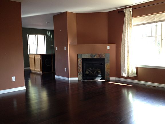 Living room with gas fireplace