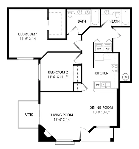Floor plan Palomino Top Floor Remodel