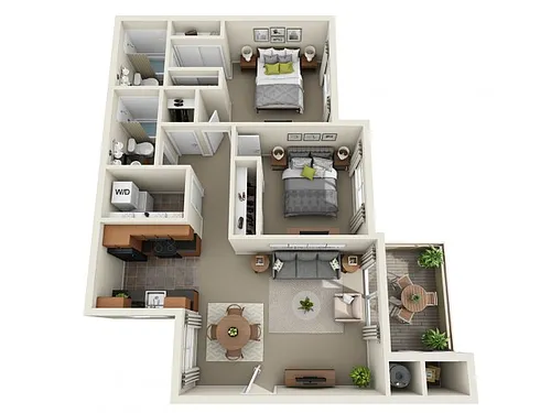 Floor plan 2C