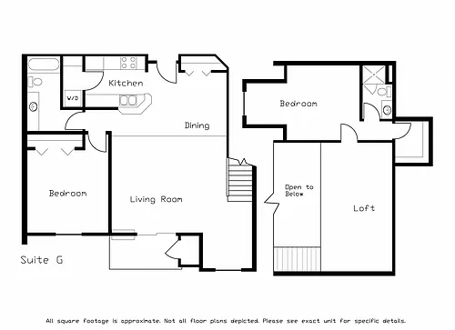 Floor plan G