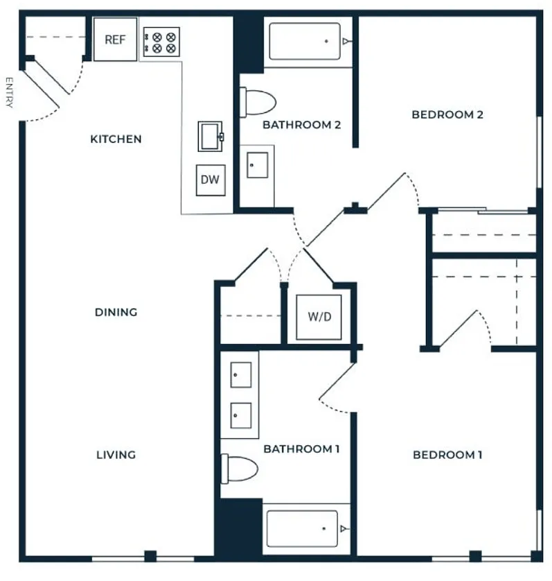 Floor plan B1