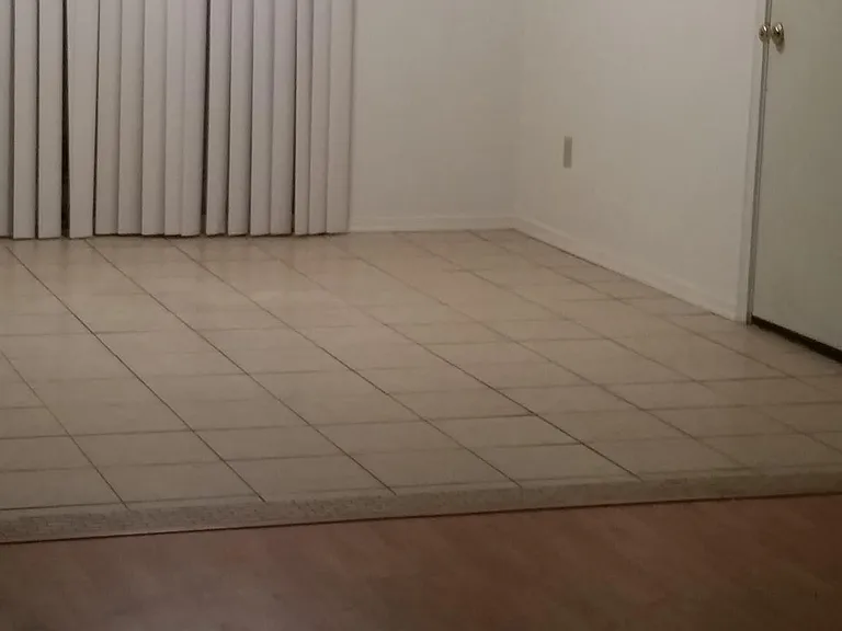 Dining area off of kitchen. Side door to garage.